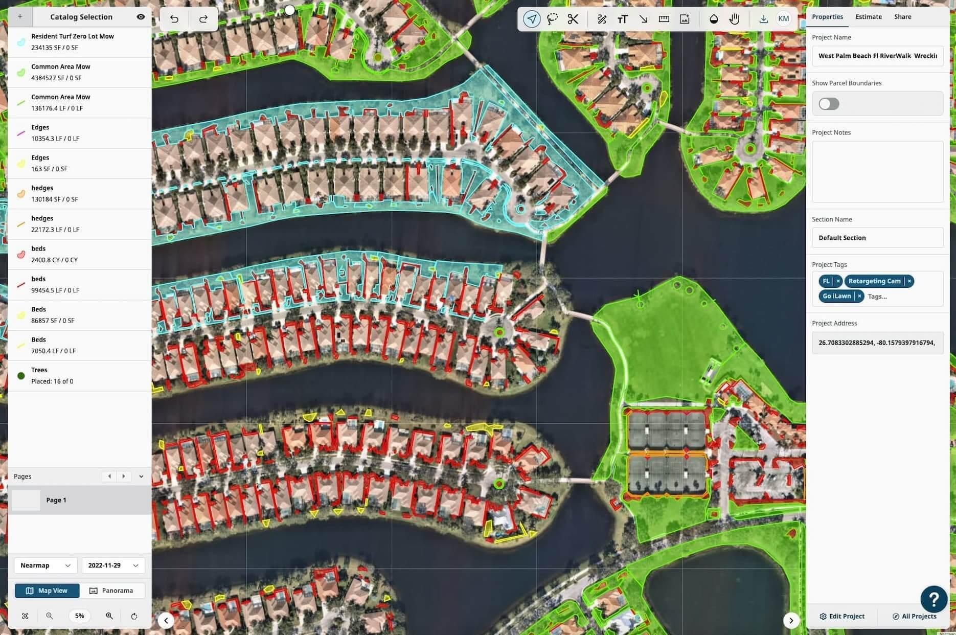 Product Screenshot | PI - Takeoffs