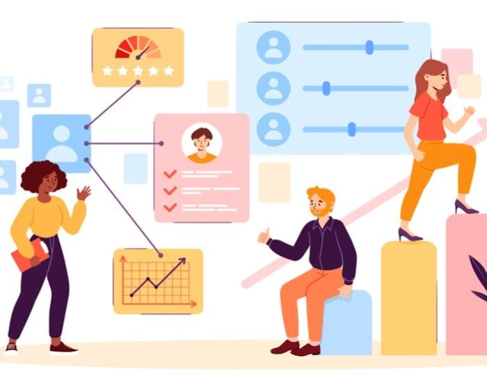 Landscape employee performance reviews that boost productivity