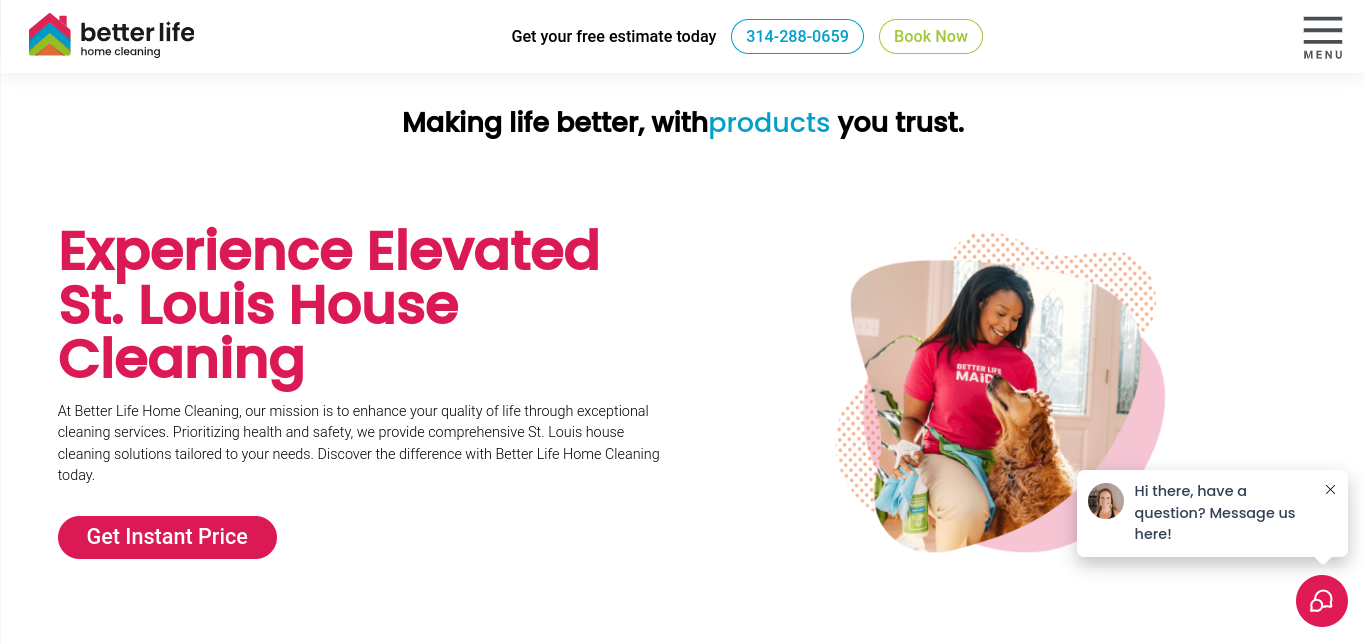10 Great Cleaning Business Website Examples to Inspire You Image 2
